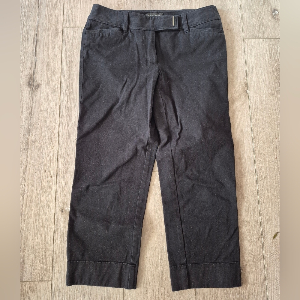 White House/Black Market Slim Crop Pants - Size 4